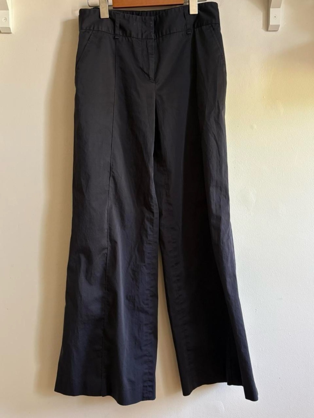 Wide Leg Cotton Trousers — BCBG Maxazria - Picture 3 of 6